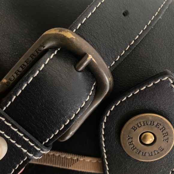 Burberry London Nova Check Trimmed shoulder bag - Picture 7 of 9